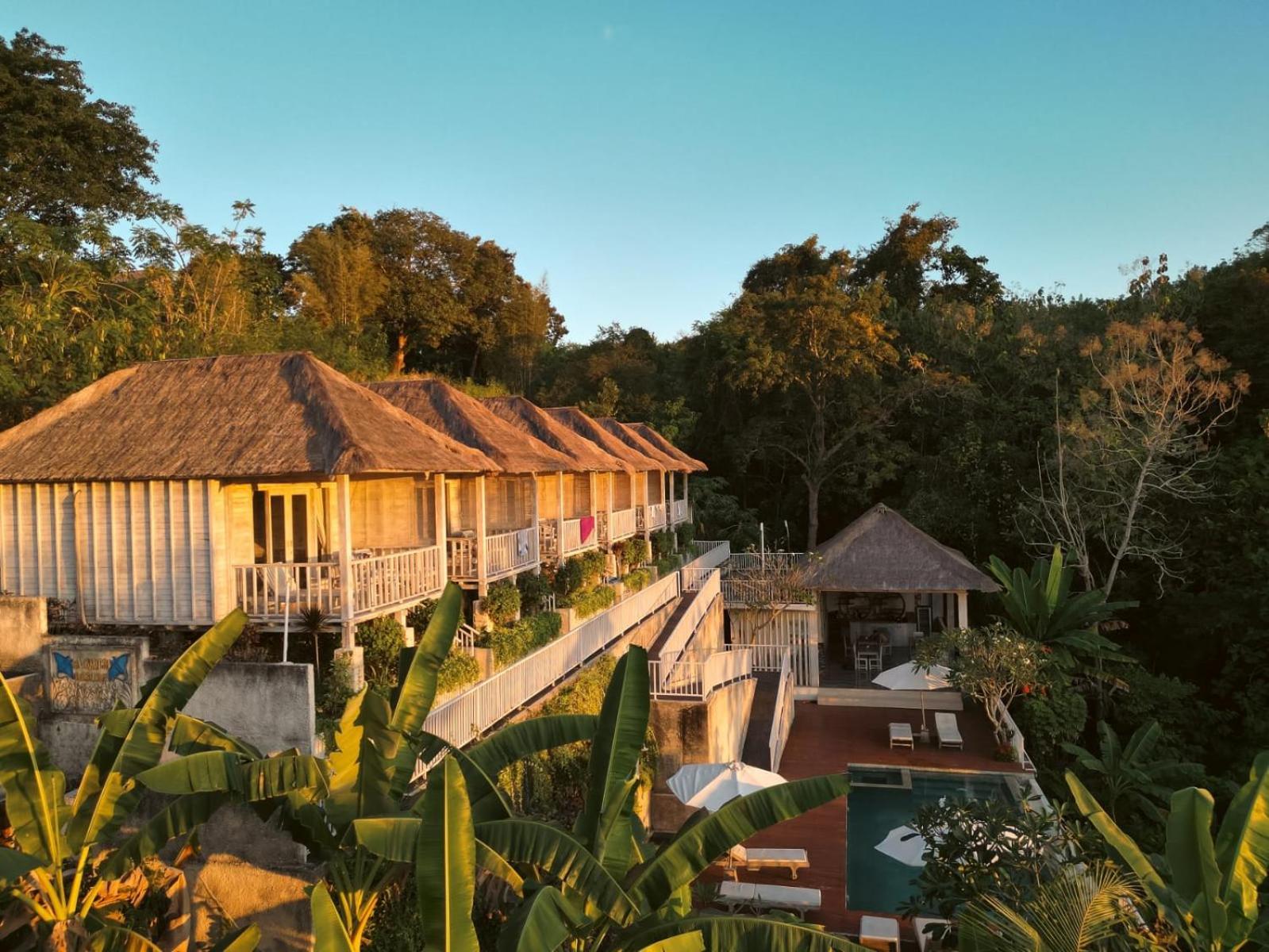 La Gautch Bungalow Lembongan Exterior foto